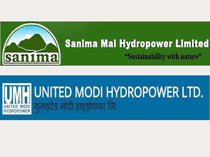 sanima mai hydro & united modi sanima mai hydro & united modi