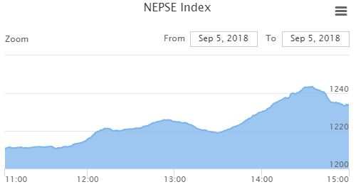 nepse index